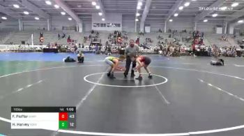 110 lbs Prelims - Frankie Pieffer, Ohio Rampage vs Hayden Harvey, Ride Out Wrestling Club