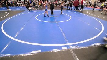 52 lbs Quarterfinal - Tucker Scott, Team Tulsa Wrestling Club vs Kynleigh Harper, Dark Cloud Wrestling Club