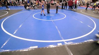 52 lbs Quarterfinal - Tucker Scott, Team Tulsa Wrestling Club vs Kynleigh Harper, Dark Cloud Wrestling Club