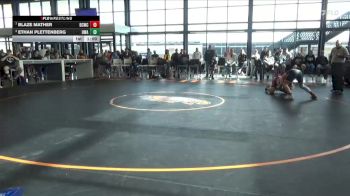 152 lbs Semifinal - Ethan Plettenberg, Ubasa Wrestling Acadamy vs Blaze Mather, Delaware County Wrestling Club