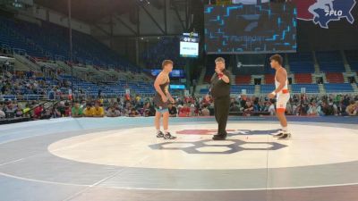 165 lbs Cons. Semis - Jesus Guzman, CA vs Max Harris, KS