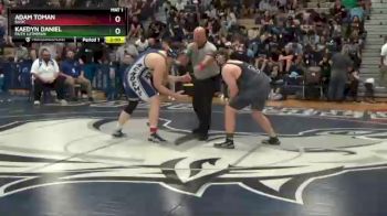 220 lbs Quarterfinal - Kaedyn Daniel, Faith Lutheran vs Adam Toman, Basic