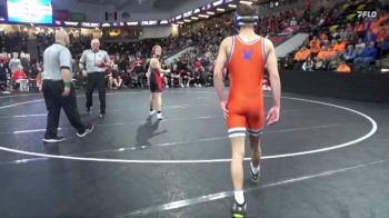 120 lbs Quarterfinal - Gabriel Bucknell, Nashua-Plainfield vs Ayden Bergman, Jesup