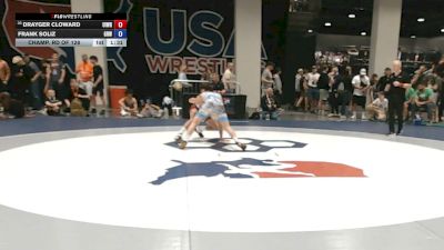 60 kg Champ. Rd Of 128 - Drayger Cloward, Uintah Wrestling vs Frank Soliz, Gold Rush Wrestling