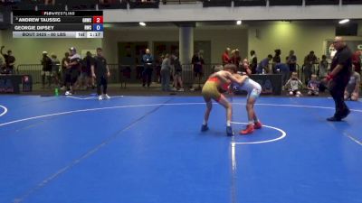80 lbs Cons. Semis - Andrew Taussig, Greater Heights Wrestling Club vs Georgie Dipsey, Ruthless Wrestling Club