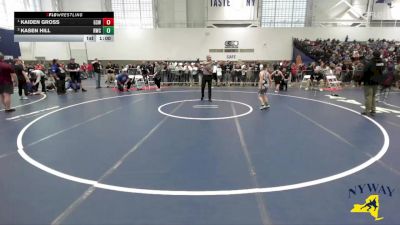 102 lbs 1st Place Match - Kaiden Gross, Greece Storm Wrestling vs Kasen Hill, Rambler Wrestling Club