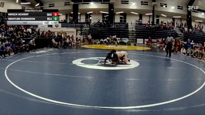 157 lbs Round 1 (16 Team) - Brock Eckert, Dawson County vs Braylen Robinson, West Laurens