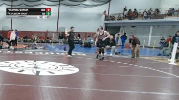 138 lbs Final - Manuel Garcia, Dedham vs Coleson Tully, Carver