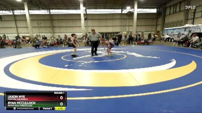 75 A Round 1 - Jaxon Nye, Fighting Squirrels vs Ryan McCulloch, Idaho Gold Wrestlling