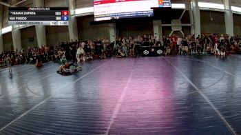 43 lbs Champ. Round 2 - Isaiah Zapata, Colorado vs Kai Fusco, Idaho