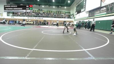 132 lbs Champ. Round 1 - Alfonso Hernandez, Cajon vs Damien Orozco, Millikan