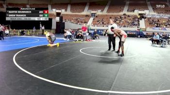 190-D3 Champ. Round 1 - Drew Trawick, Crismon High School vs Martin Ndumnjeck, Agua Fria High School