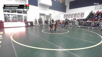 144 lbs Cons. Semi - Xander Fronhofer, Nordhoff vs Jacob Fernandez, Bonita