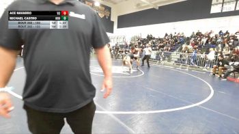 120 lbs Champ. Round 2 - Michael Castro, Monache vs Ace Navarro, Vista