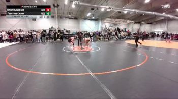 106 lbs Champ. Round 1 - Bryan Cram, Fort Collins vs Kash Lawson, Castle View