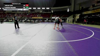 285 lbs Quarterfinal - Micah Vuki, Utah Tech vs Austin Tischer, Tarleton State