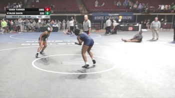 G 138 lbs Cons. Round 3 - Eden Turner, Comeaux Girls vs K`hloe Davis, Slidell Girls