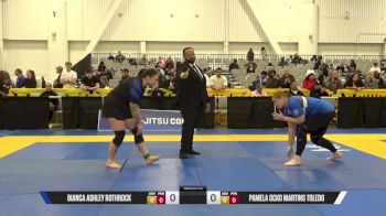 Pamela Ocko Martins Toledo vs Bianca Ashley Rothrock 2025 World IBJJF Jiu-Jitsu No-Gi Championship