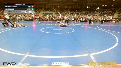 90 lbs Consi Of 16 #2 - Ryland Kehoe, King Select vs Luke Maier, SlyFox Wrestling Academy