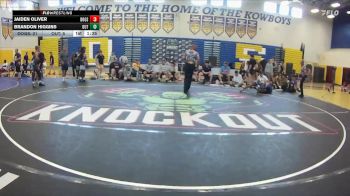 144 lbs Placement (16 Team) - Jaiden Oliver, Alpha Dogs vs Brandon Higgins, The Outsiders