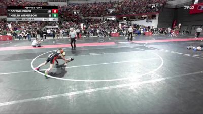 63 lbs Cons. Round 2 - Colton Jenner, Askren Wrestling Academy vs Kellen Wilkerson, New Richmond