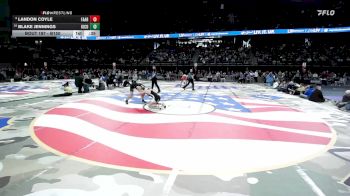 Cons. Round 1 - Blake Jennings, Kingsbury County vs Landon Coyle, Faulkton Area