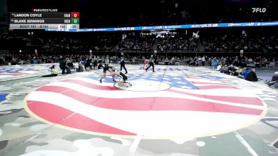 Cons. Round 1 - Blake Jennings, Kingsbury County vs Landon Coyle, Faulkton Area