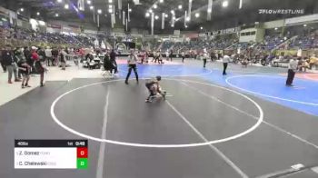46 lbs Semifinal - Zane Gomez, Pomona Elite vs Chase Chelewski, Colorado Outlaws