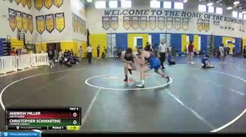 182 lbs Round 2 - Christopher Schwarting, Camden County vs Andrew Miller, South Dade