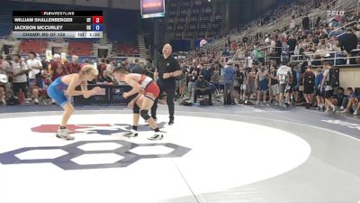 126 lbs Champ. Rd Of 128 - William Shallenberger, UT vs Jackson McCurley, OK