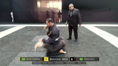 Felipe Ferreira vs Bruno Silva 2026 CBJJE South American Jiu-Jitsu Championship