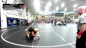144 lbs Champ. Round 3 - Lucas Hernandez, Santiago Corona vs Garrison Choi, Cerritos