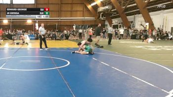 125 lbs Round Of 32 - Edward George, Blair Academy vs Jr Ortega, Black Fox