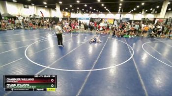 58 lbs Round 5 - Chandler Williams, Unattached vs Mason Williams, Bonneville Wrestling Club Idah