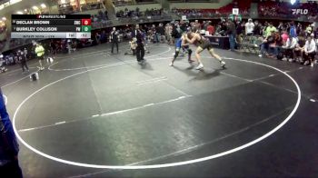 175 lbs Champ. Round 1 - Burkley Collison, Pierce Warbirds vs Declan Brown, Seward Wrestling Club