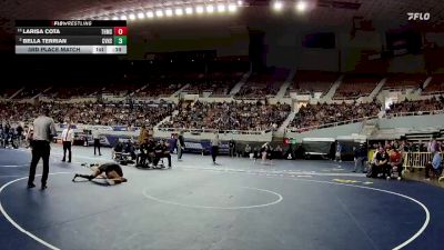 126-D1 3rd Place Match - Larisa Cota, Tucson High Magnet School vs Bella Terrian, Campo Verde High School