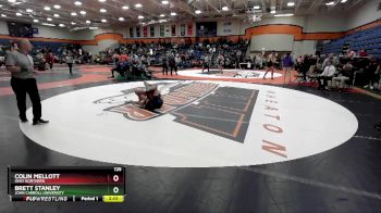 125 lbs Champ. Round 2 - Colin Mellott, Ohio Northern vs Brett Stanley, John Carroll University