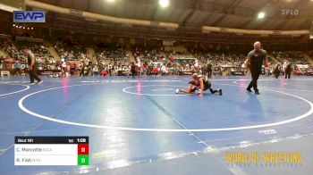 73 lbs 5th Place - Cael Marcotte, Socal Grappling Club vs Reece Fish, Well Trained