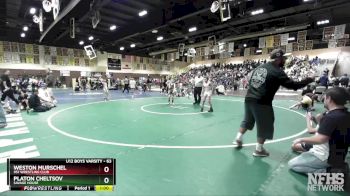 63 lbs Quarterfinal - Weston Murschel, 951 Wrestling Club vs Platon Cheltsov, Savage House