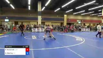 76 kg 7th Place - Fiona McConnell, Cardinal Wrestling Club vs Grace Doering, Indiana