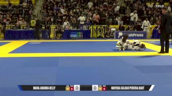 Mayssa Bastos vs Mara Kelly | 2025 World Jiu-Jitsu IBJJF Championship