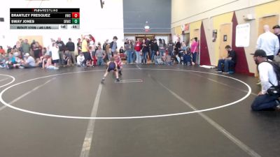 49 lbs Champ. Rd Of 32 - Sway Jones, Snake River Wrestling Club vs Brantley Fresquez, Homedale Wrestling Club
