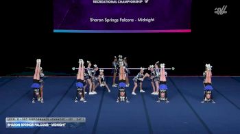 Sharon Springs Falcons - Midnight [2026 L2 - Rec Performance Advanced - 12Y Day 1] 2026 The Quest