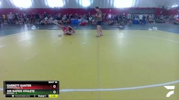 113 lbs Round 3 (16 Team) - Garrett Ganter, Oconto Falls vs WR Rapids Athlete, Batavia