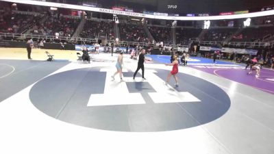 185 lbs Quarterfinal - Delina Gritz, Putnam Valley vs Kyah Nelson, Tioga