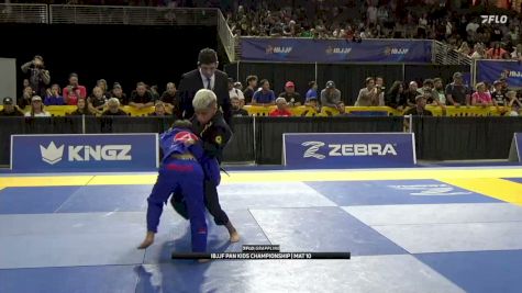Avram Meliksetian vs Christopher Medina Perez 2026 Pan Kids Jiu-Jitsu IBJJF Championship