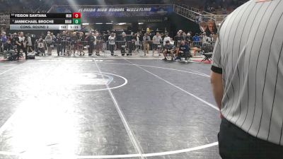 120 3A Cons. Round 2 - Janmichael Broche, Braddock vs Yeison Santana, Miami Southridge Hs