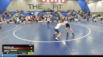 66-70 lbs Round 2 - Boston Lee, Champions Wrestling Club vs Monty Lenhart, Westlake