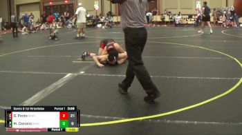 167 lbs Semis & 1st Wrestleback (8 Team) - Max Casiano, BlueWave vs David Pento, Smitty`s Barn