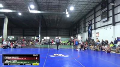 165 lbs Round 3 (3 Team) - Logan Mumy, BELIEVE TO ACHIEVE WRESTLING CLUB vs Cason Rankin, WILD BUFFALO WRESTLING CLUB